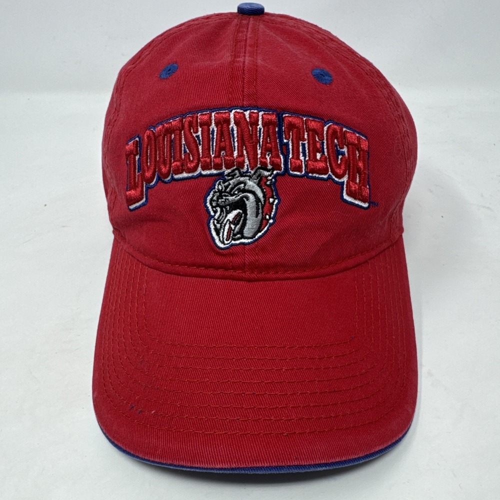 Louisiana Tech Bulldogs The Game Headwear Cap Adjustable  One Size‎ Red/Blue